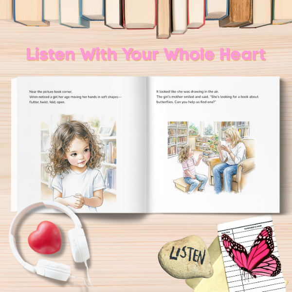 Wren Listens With Her Heart: A Story About Communication and Listening